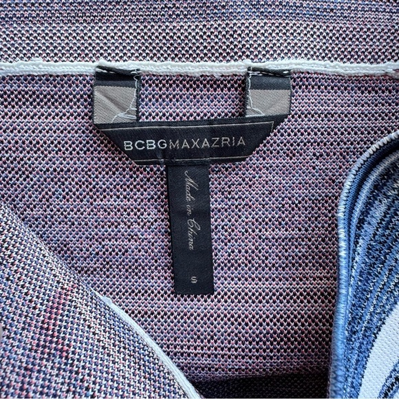 BCBGMAXAZRIA Pavel Surf Knit Jacquard Power Skirt - Picture 6 of 8